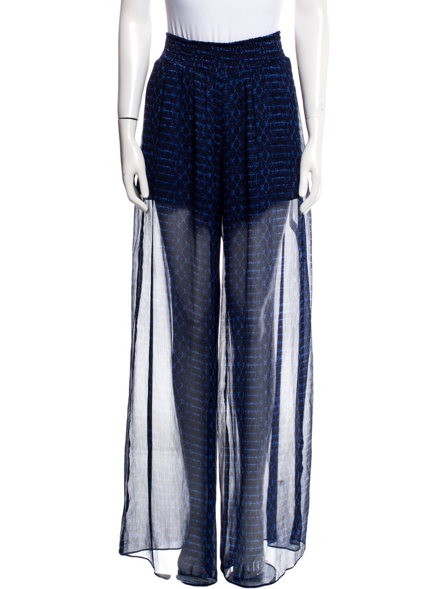 MISA Los Angeles Striped Wide Leg Pants