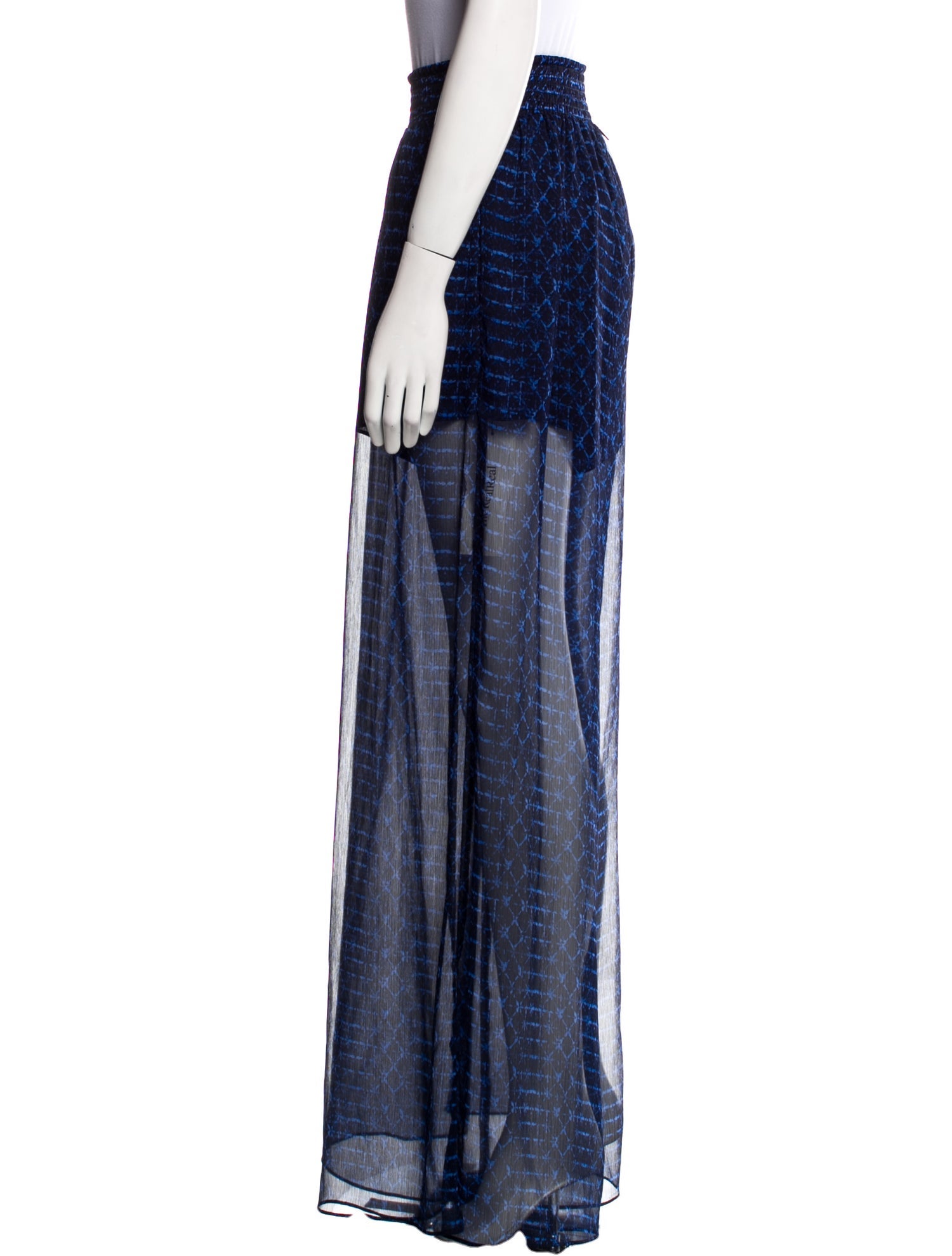 MISA Los Angeles Striped Wide Leg Pants