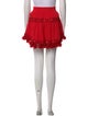MISA Los Angeles Pleated Accents Mini Skirt