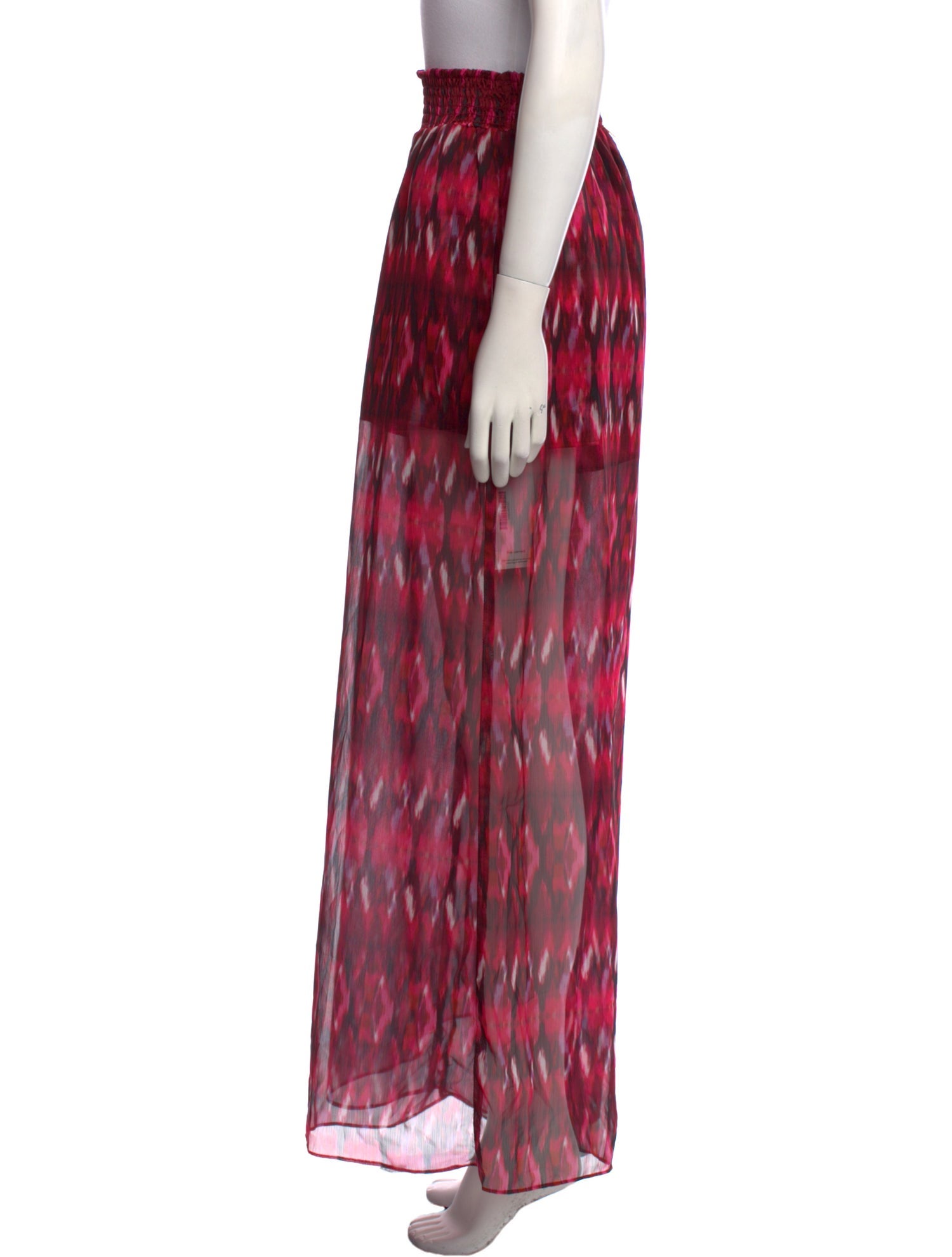 MISA Los Angeles Printed Wide Leg Pants