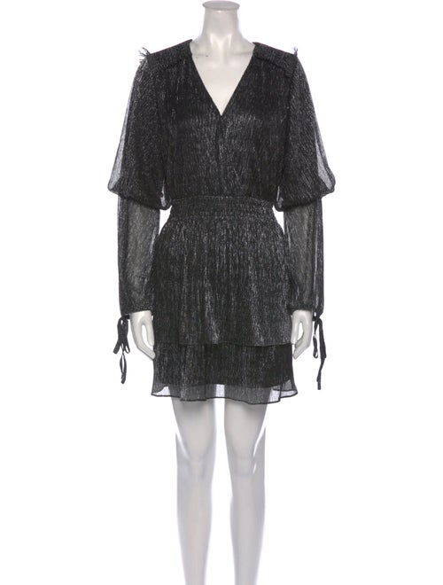 MISA Los Angeles Printed Mini Dress