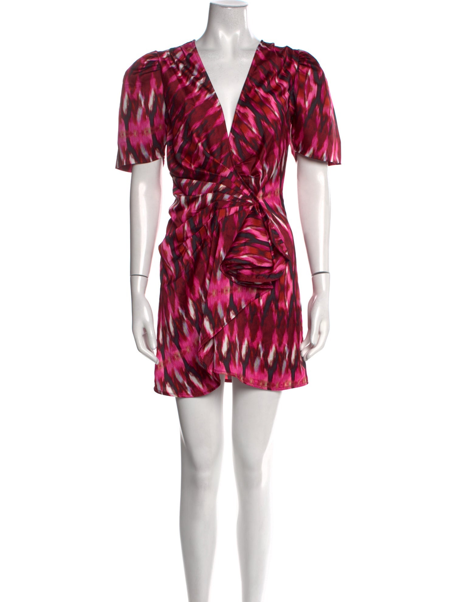 MISA Los Angeles Printed Mini Dress w/ Tags