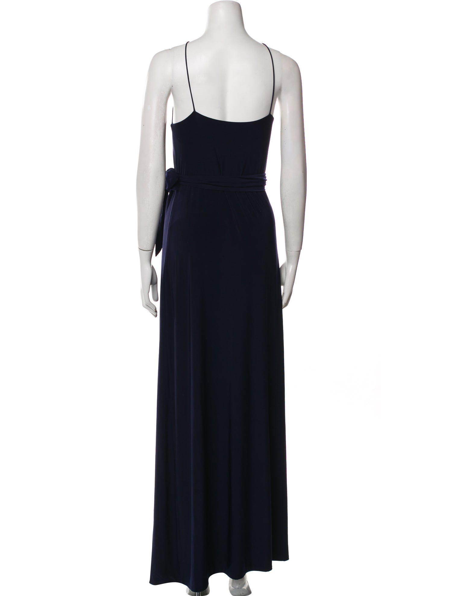 MISA Los Angeles V-Neck Long Dress