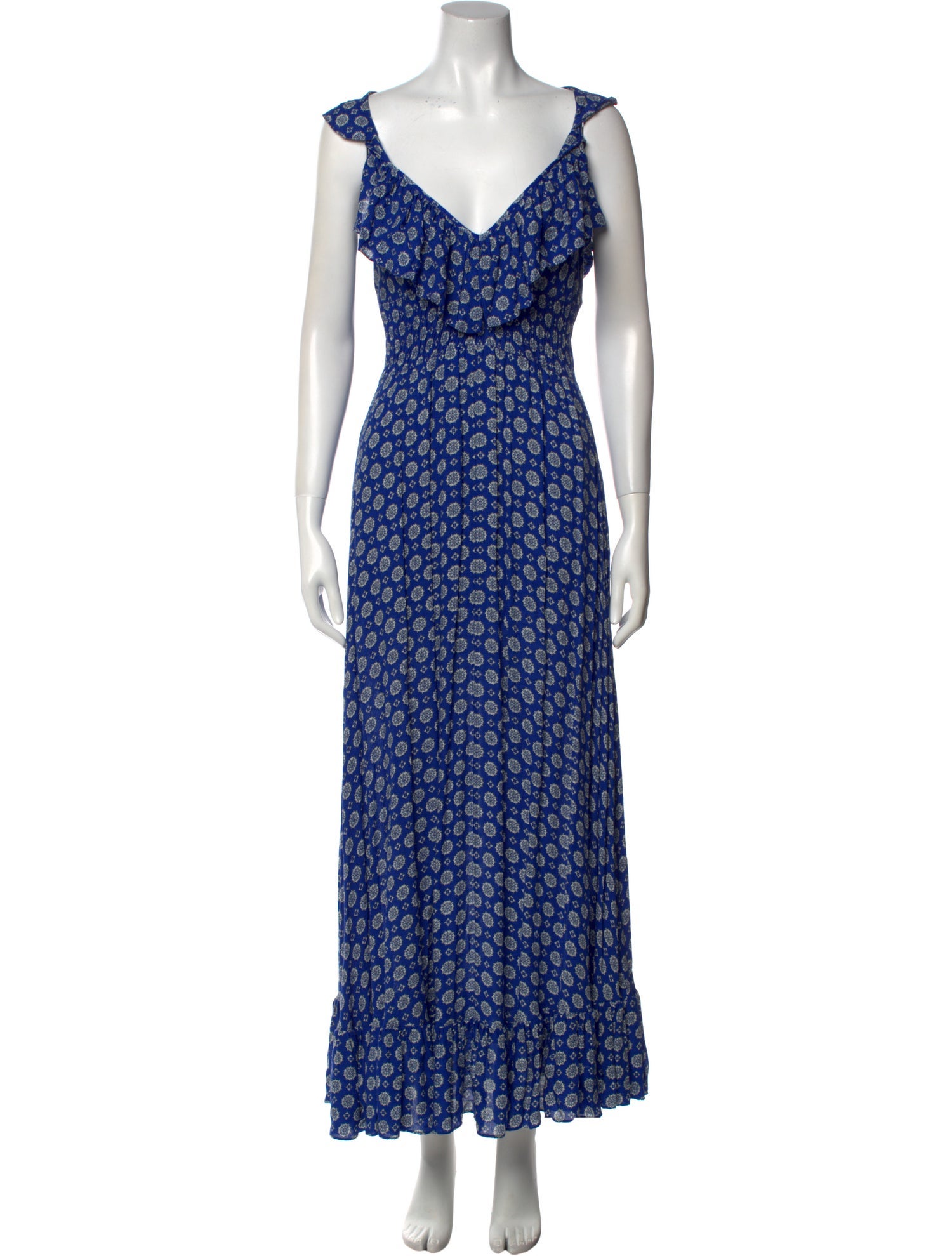 MISA Los Angeles Printed Long Dress
