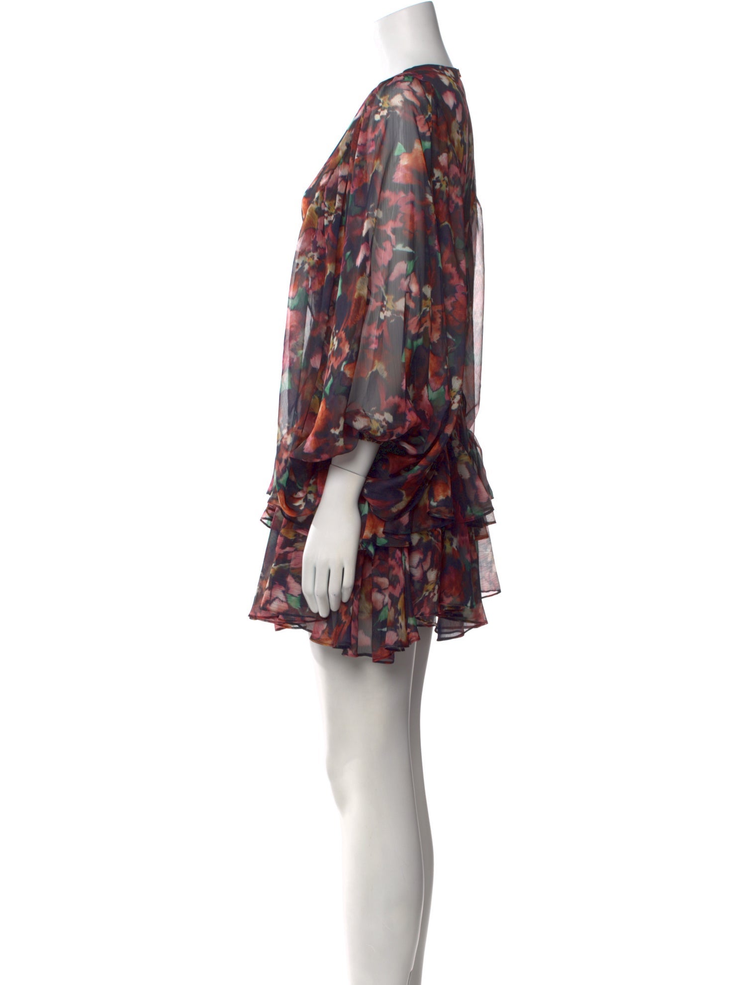 MISA Los Angeles Floral Print Mini Dress w/ Tags
