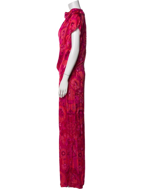 MISA Los Angeles Floral Print Pant Set