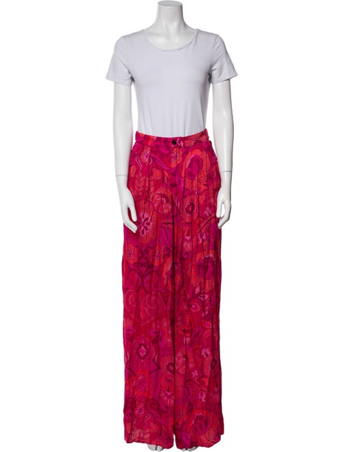 MISA Los Angeles Floral Print Pant Set