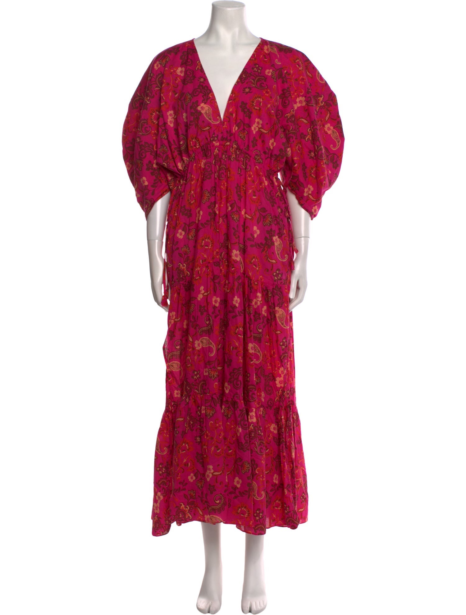 MISA Los Angeles Floral Print Long Dress