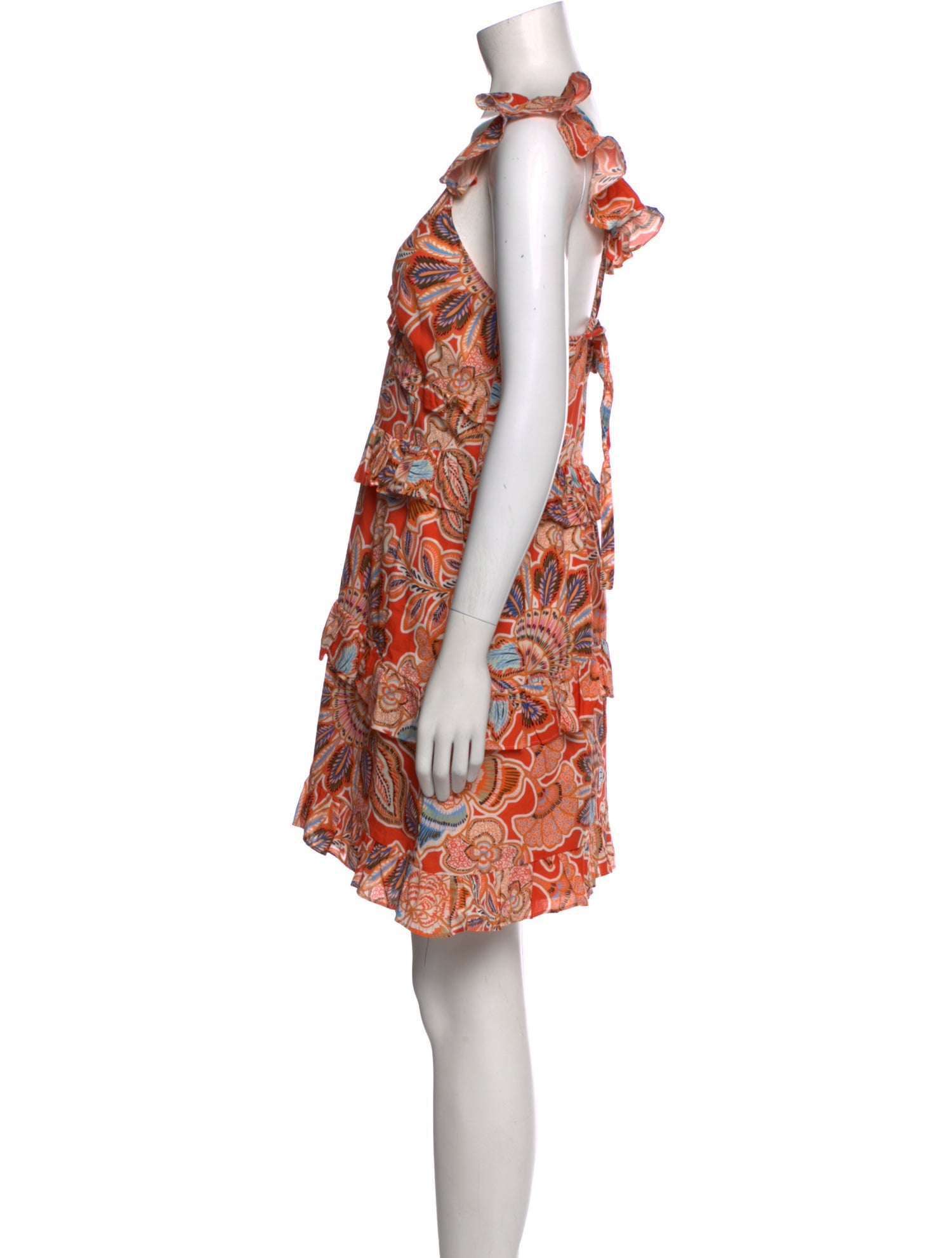 MISA Los Angeles Printed Mini Dress