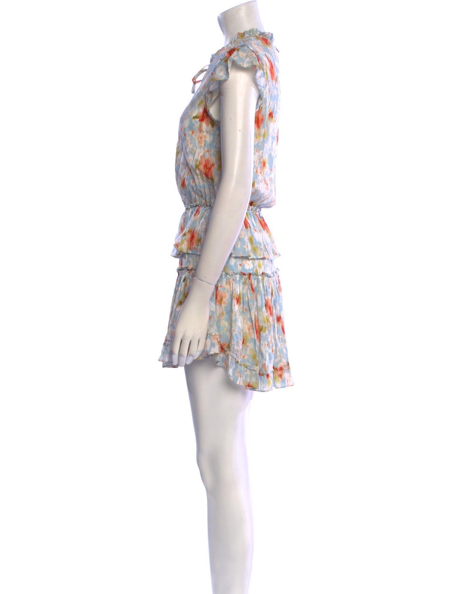 MISA Los Angeles Printed Mini Dress