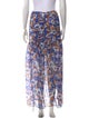 MISA Los Angeles Floral Print Long Skirt