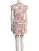 MISA Los Angeles Floral Print Mini Dress