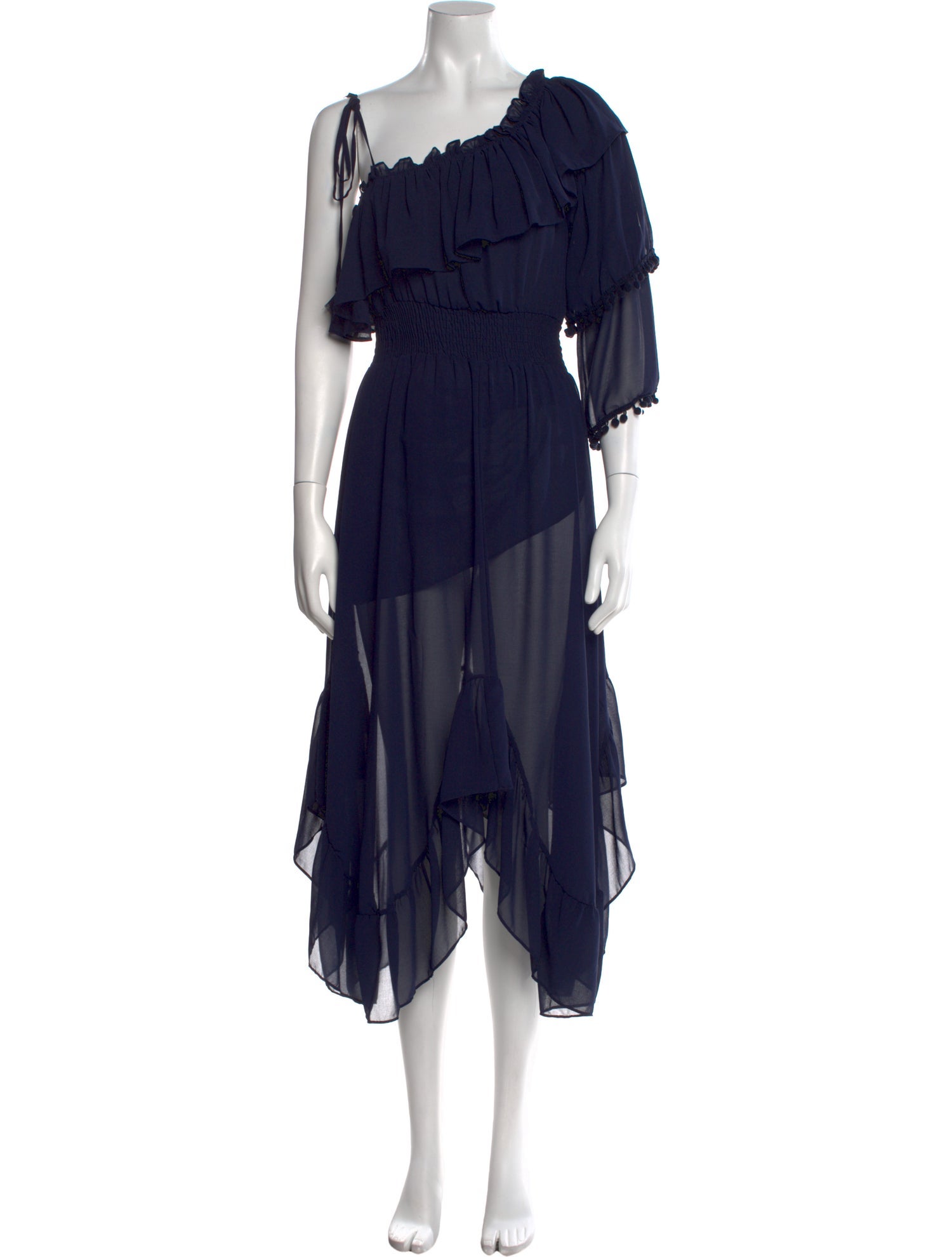 MISA Los Angeles Square Neckline Long Dress