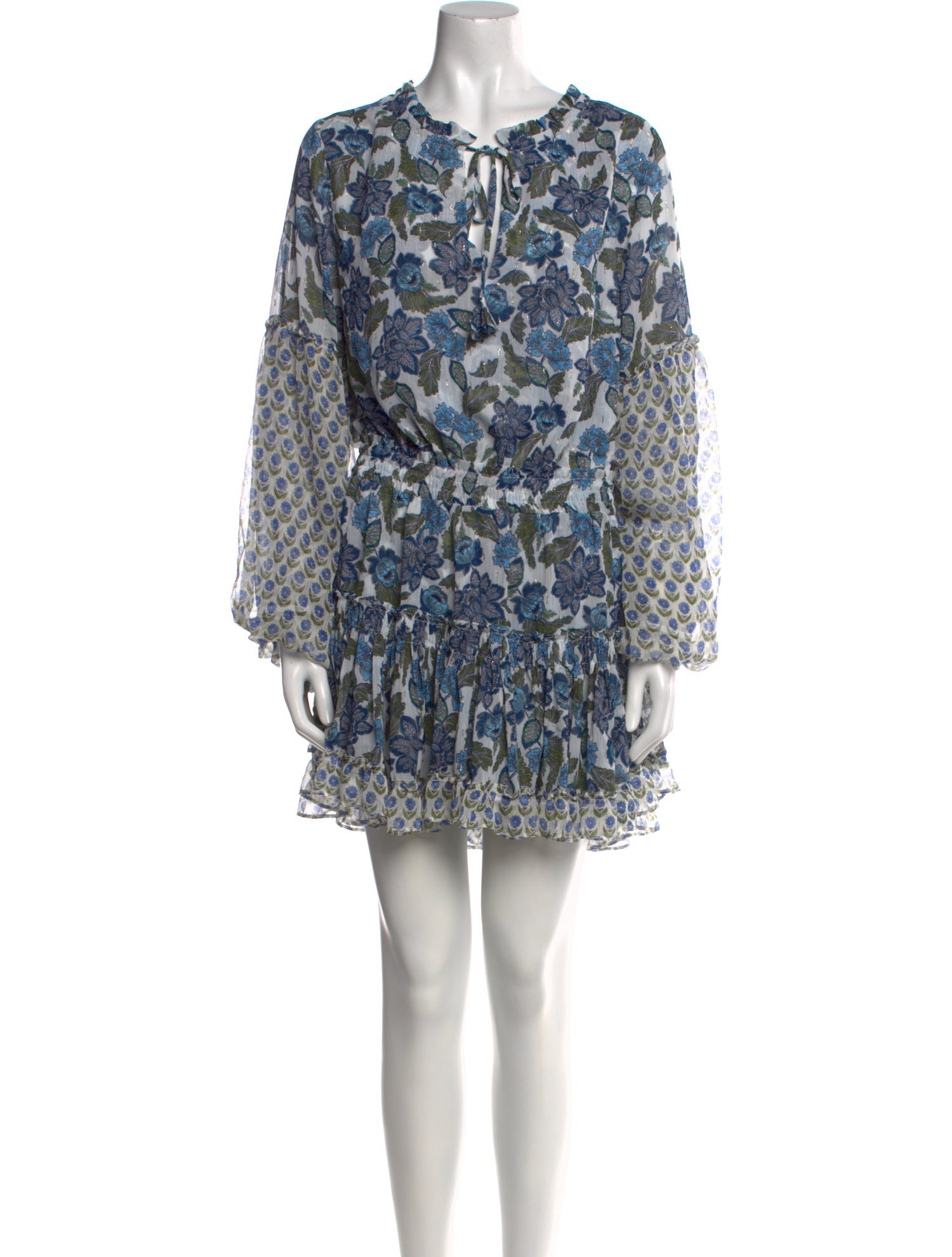 MISA Los Angeles Printed Mini Dress