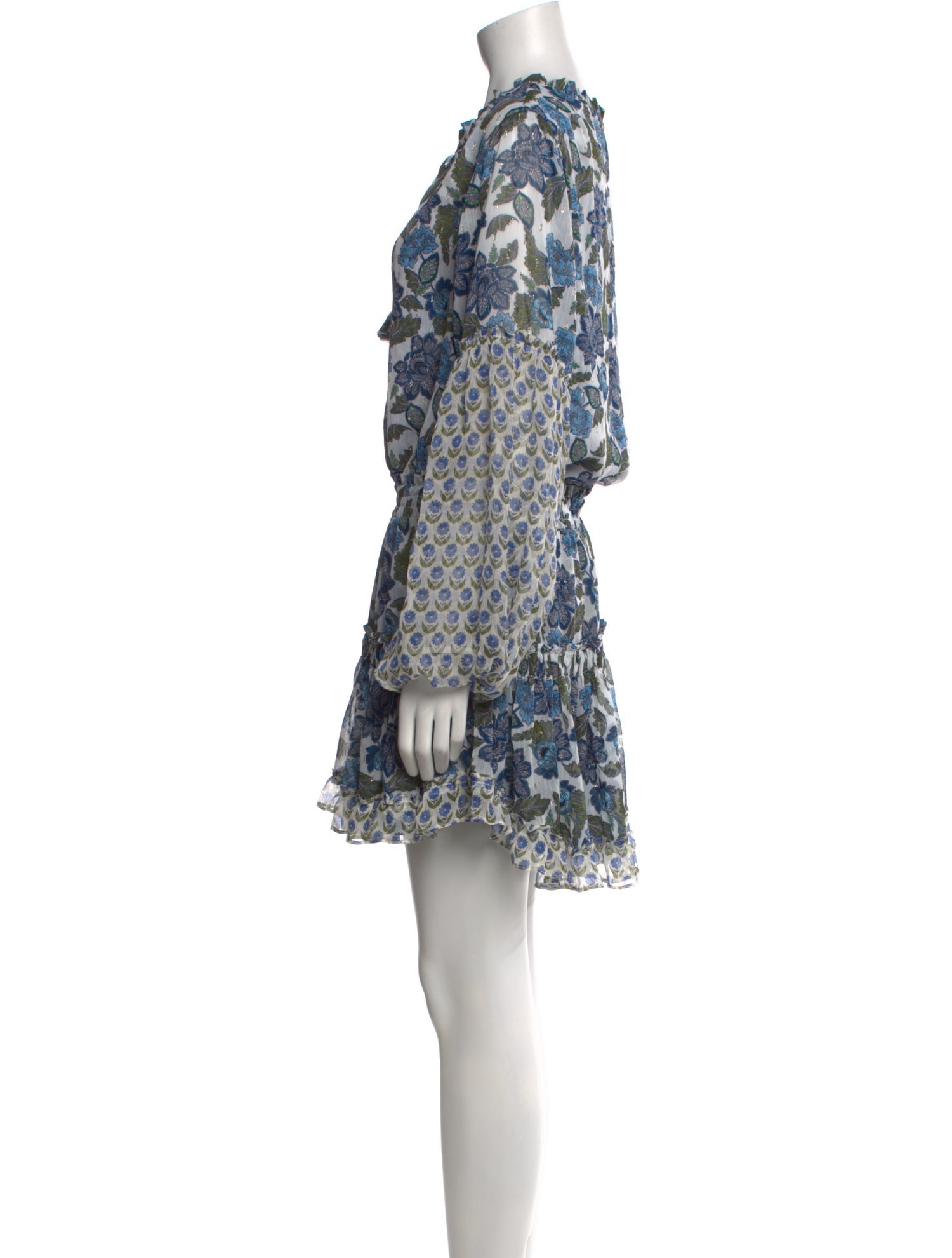 MISA Los Angeles Printed Mini Dress