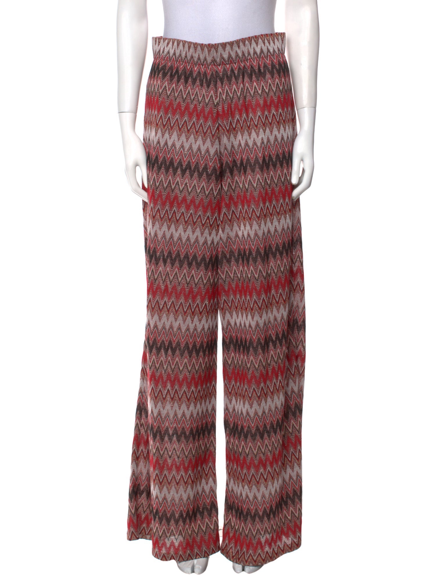 MISA Los Angeles Printed Wide Leg Pants