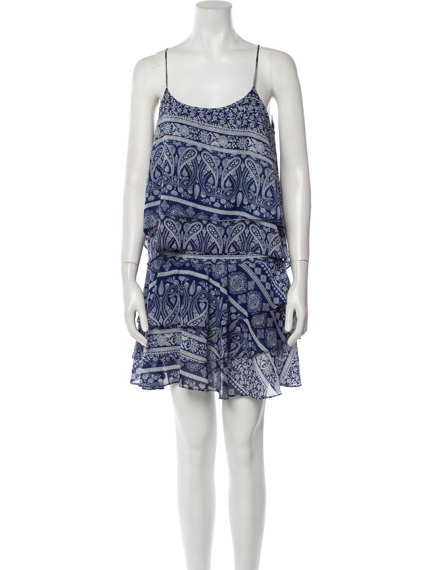 MISA Los Angeles Printed Mini Dress