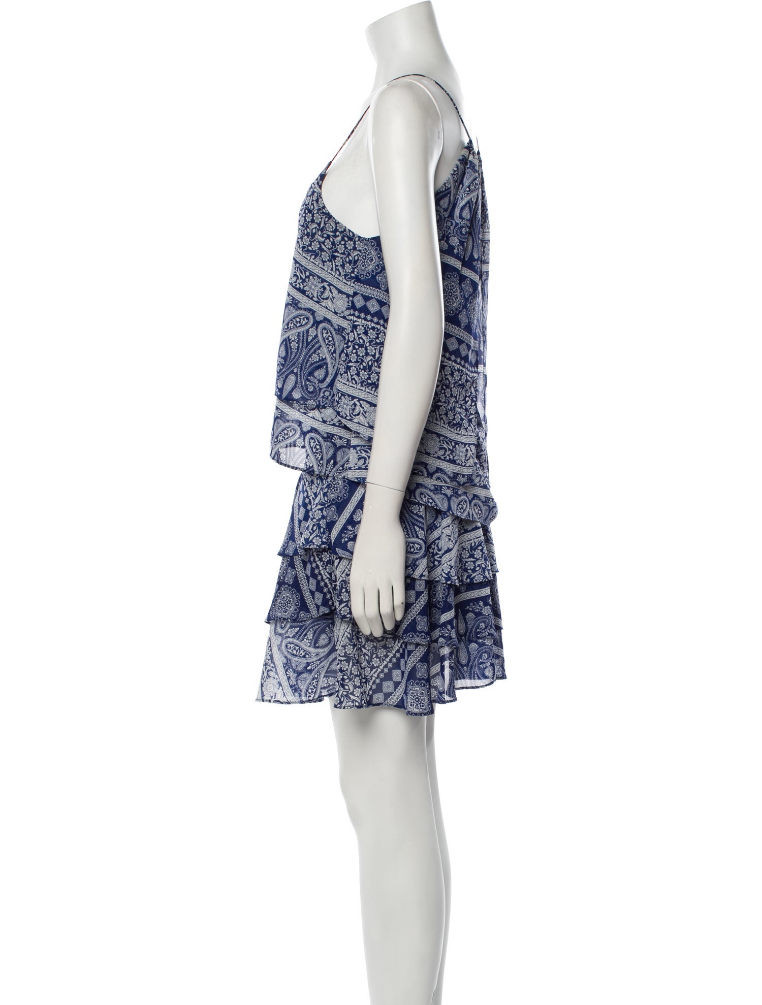 MISA Los Angeles Printed Mini Dress