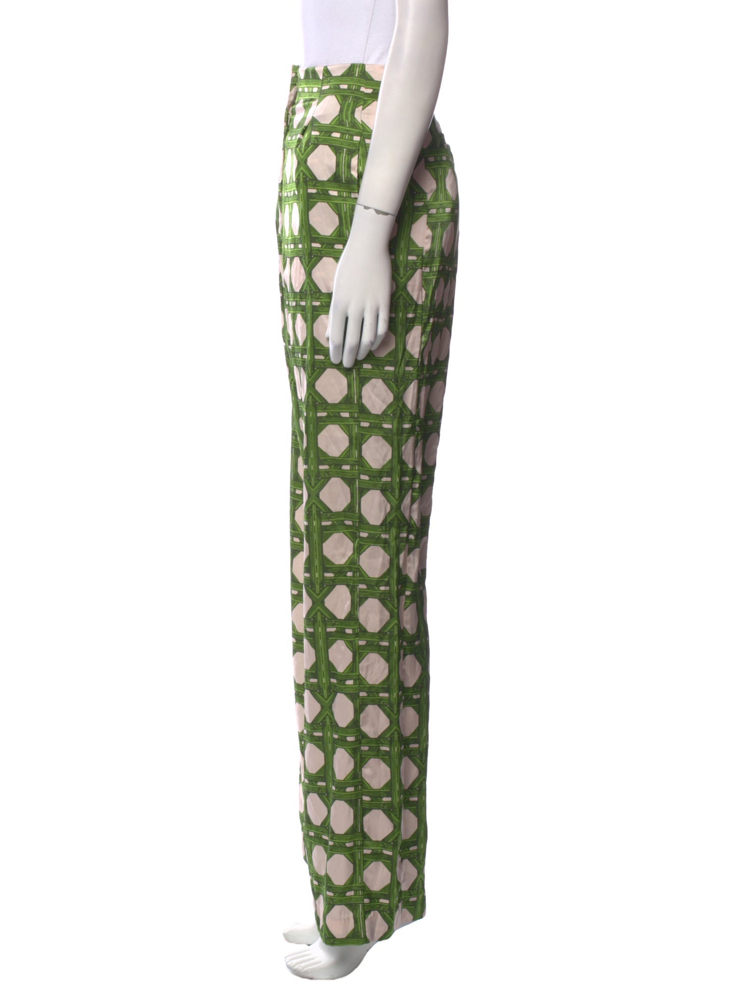 MISA Los Angeles Printed Wide Leg Pants