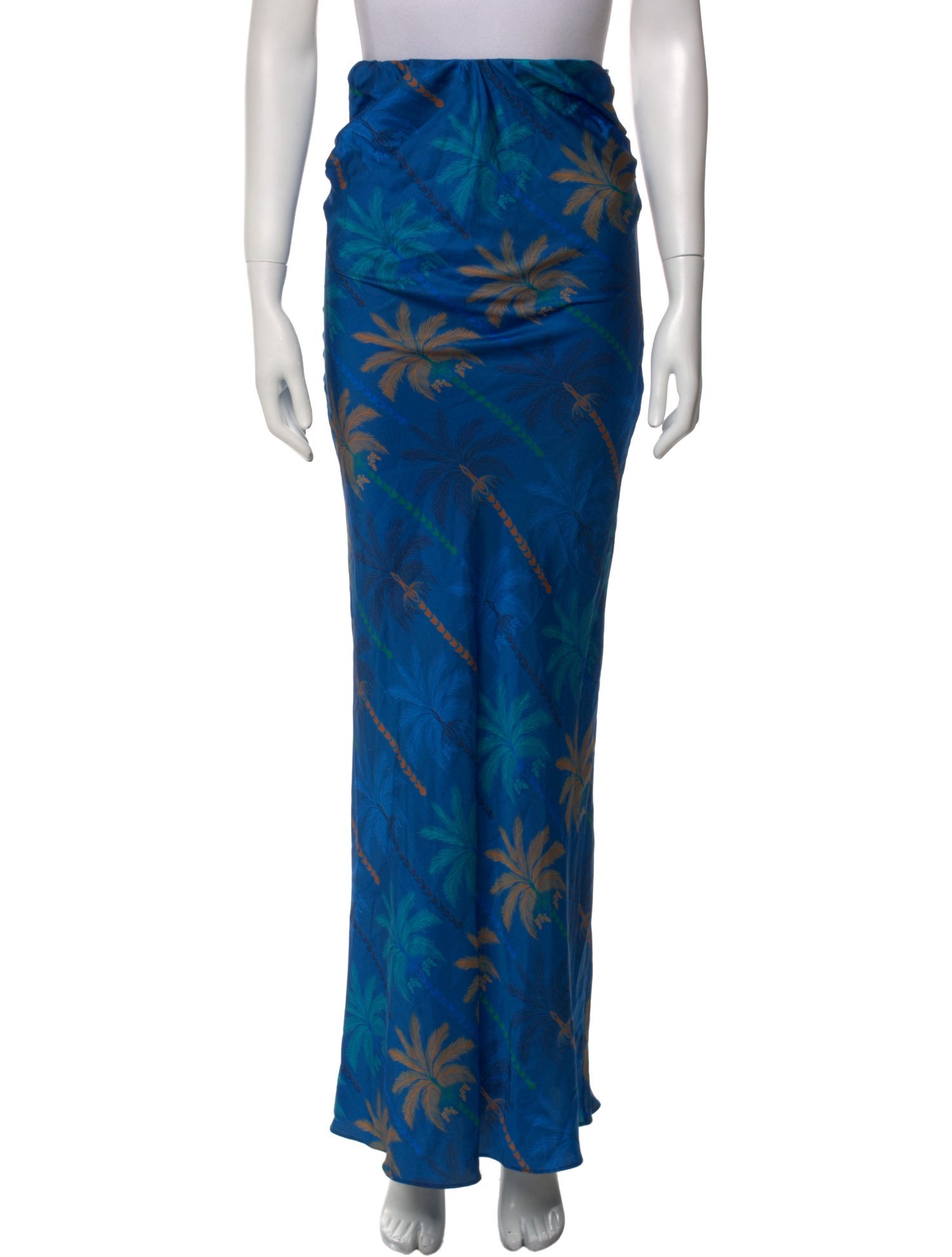 MISA Los Angeles Printed Long Skirt