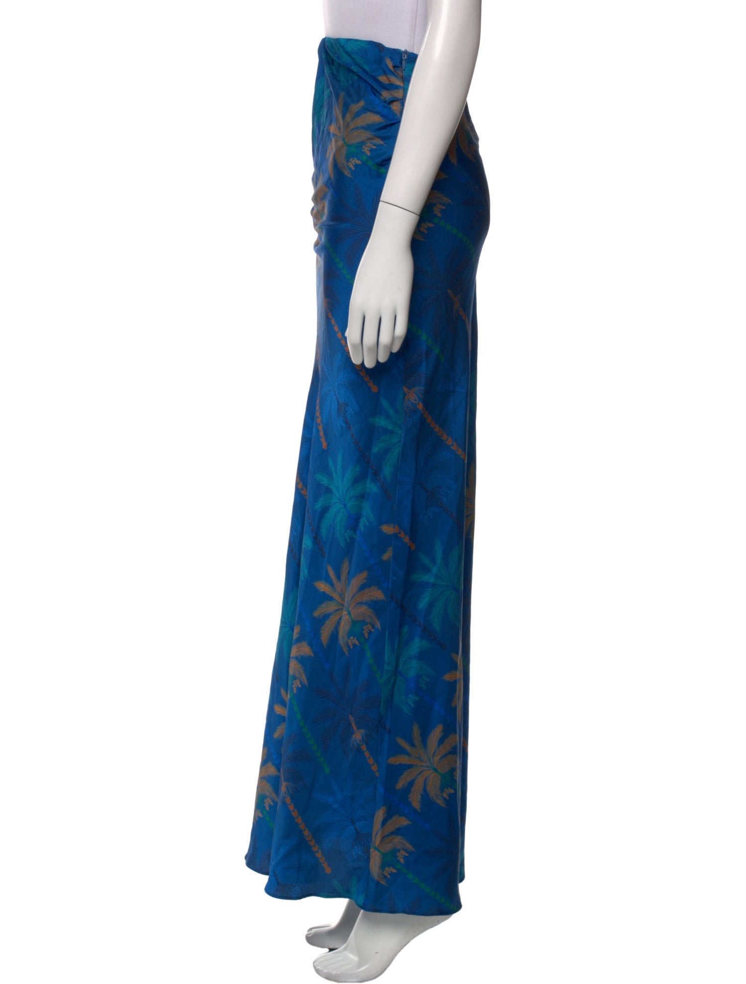 MISA Los Angeles Printed Long Skirt