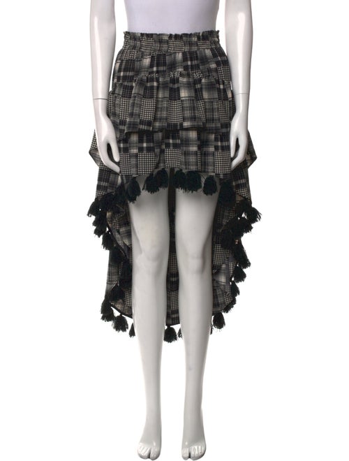 MISA Los Angeles Printed Midi Length Skirt