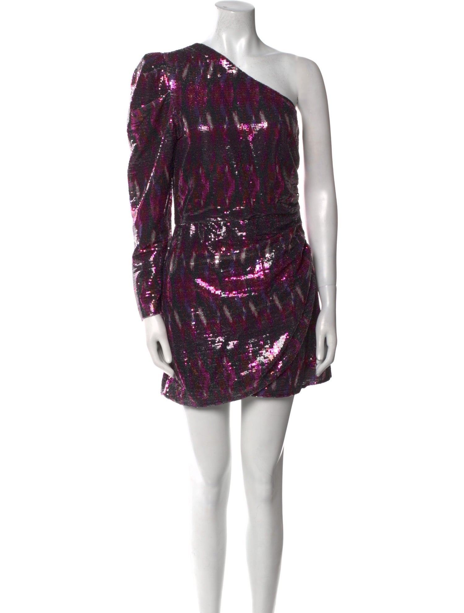 MISA Los Angeles Printed Mini Dress