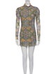 MISA Los Angeles Printed Mini Dress