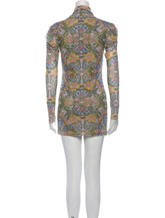 MISA Los Angeles Printed Mini Dress