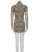 MISA Los Angeles Printed Mini Dress