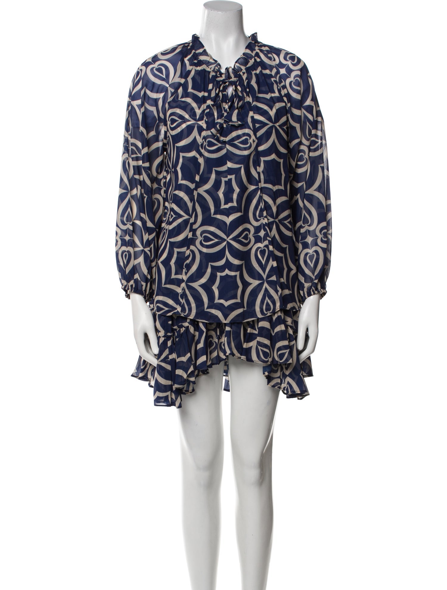 MISA Los Angeles Printed Skirt Set