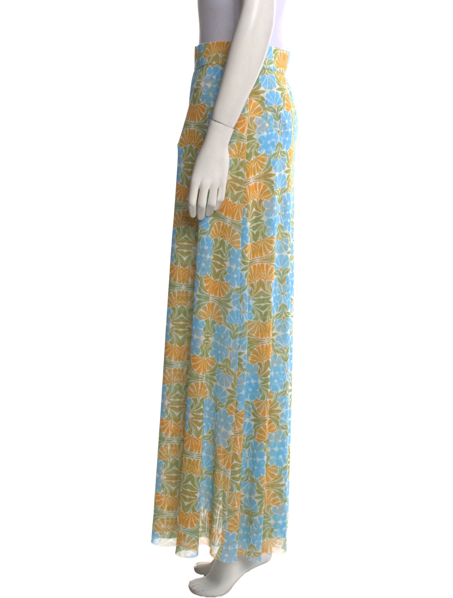 MISA Los Angeles Printed Long Skirt