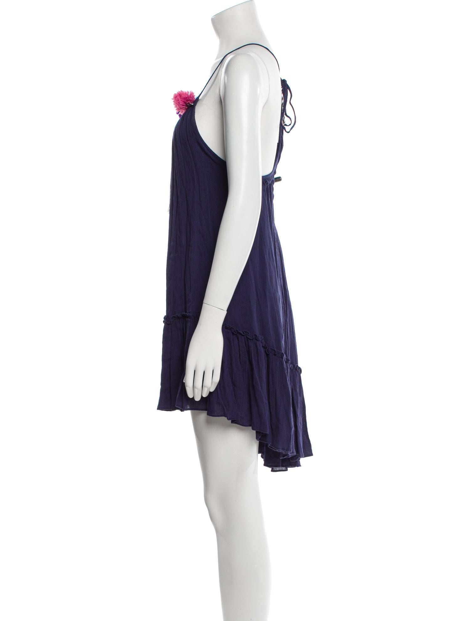 MISA Los Angeles Square Neckline Midi Length Dress