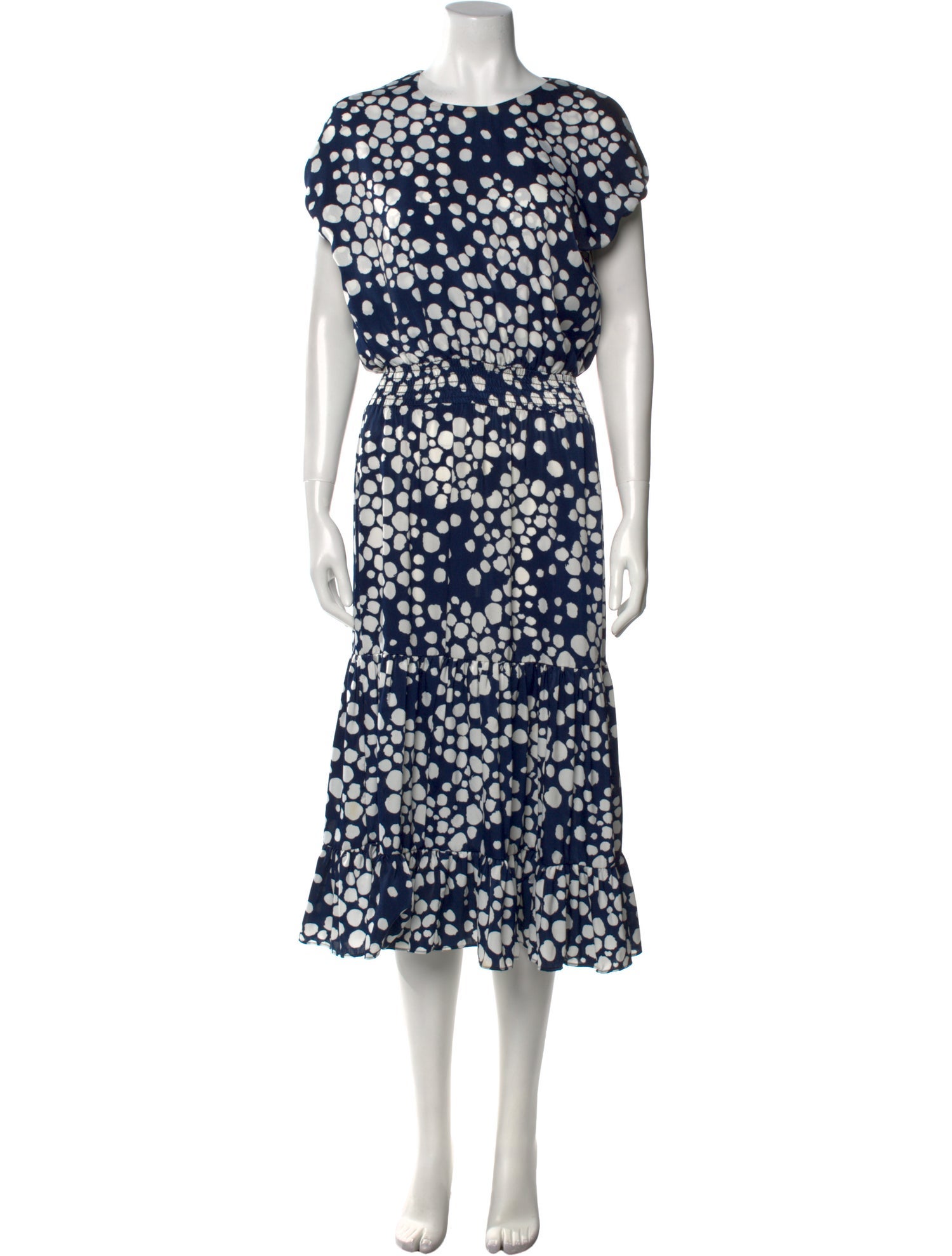 MISA Los Angeles Floral Print Long Dress