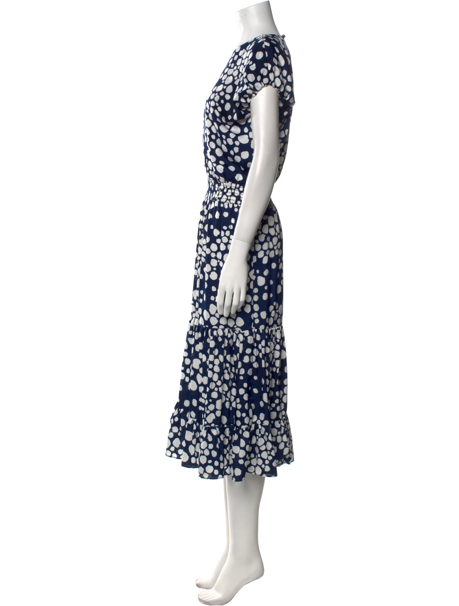 MISA Los Angeles Floral Print Long Dress