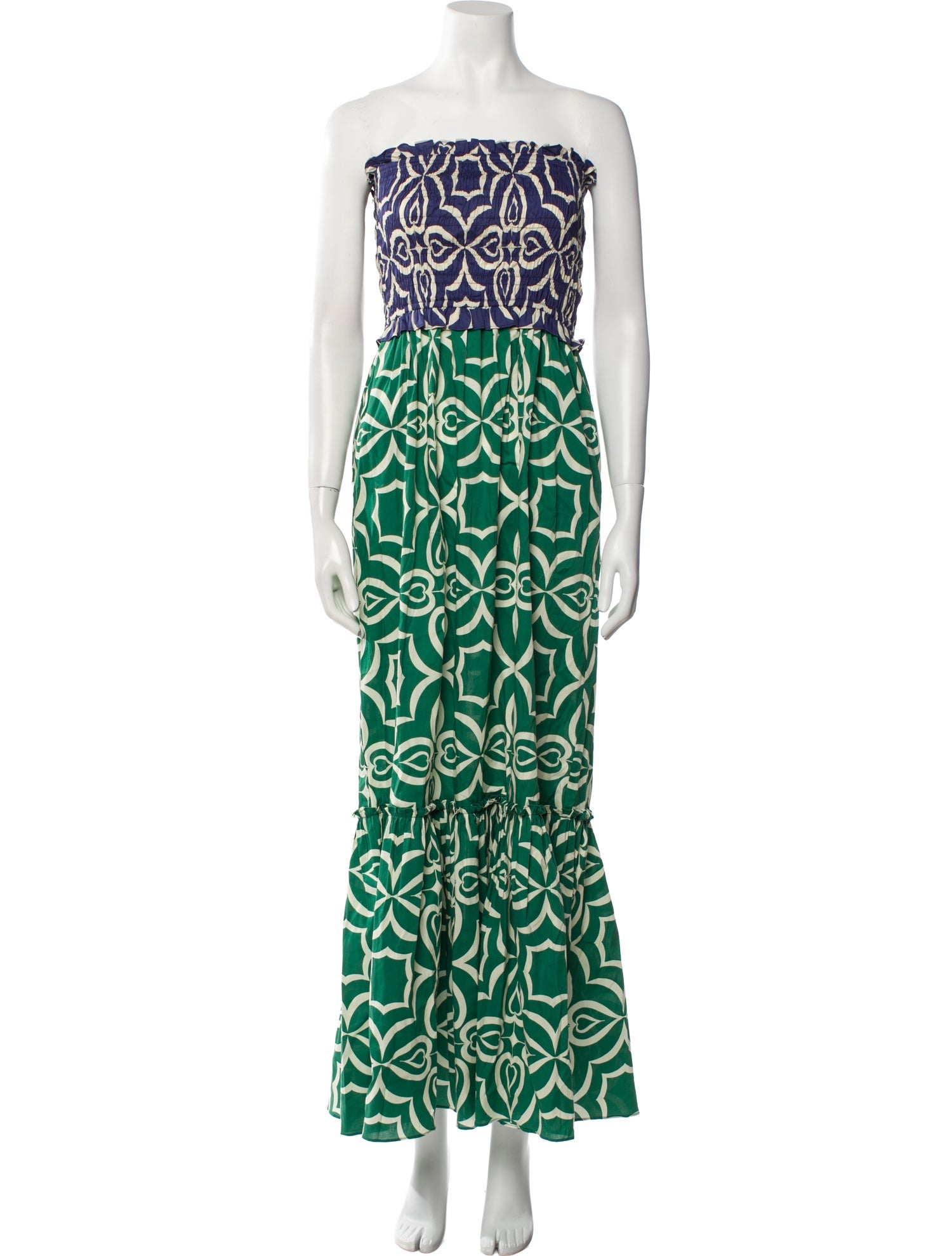 MISA Los Angeles Printed Long Dress w/ Tags