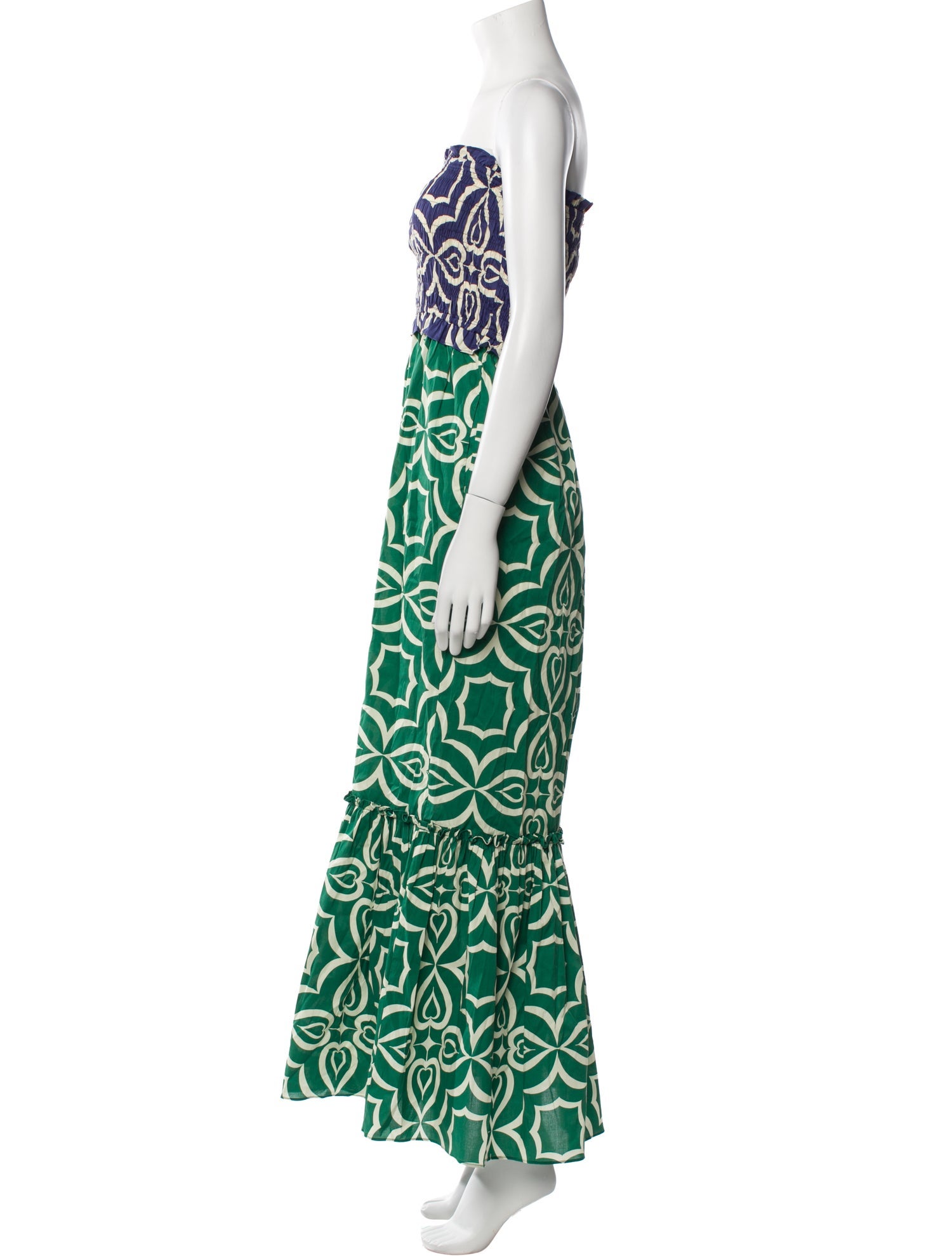 MISA Los Angeles Printed Long Dress w/ Tags