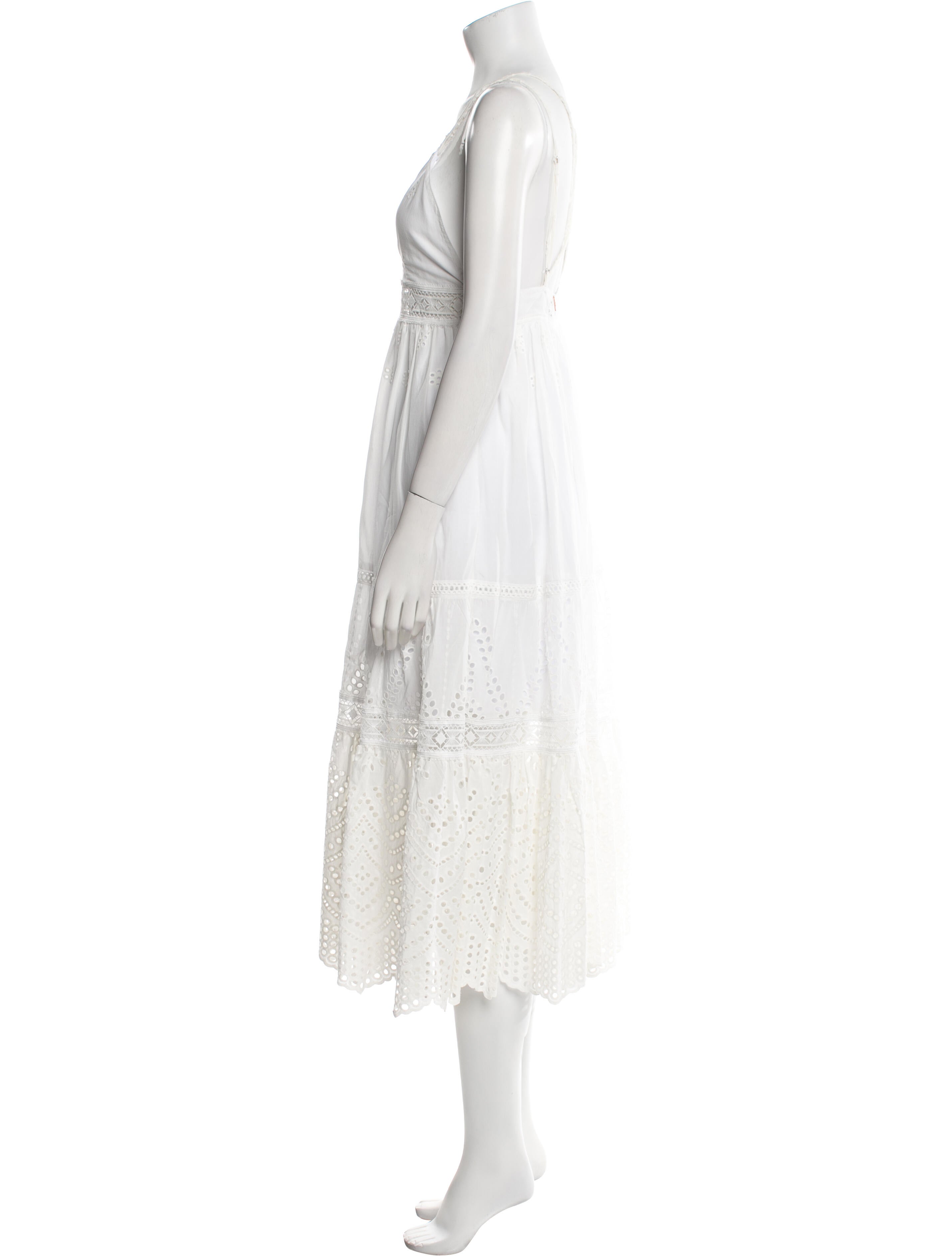 MISA Los Angeles V-Neck Long Dress