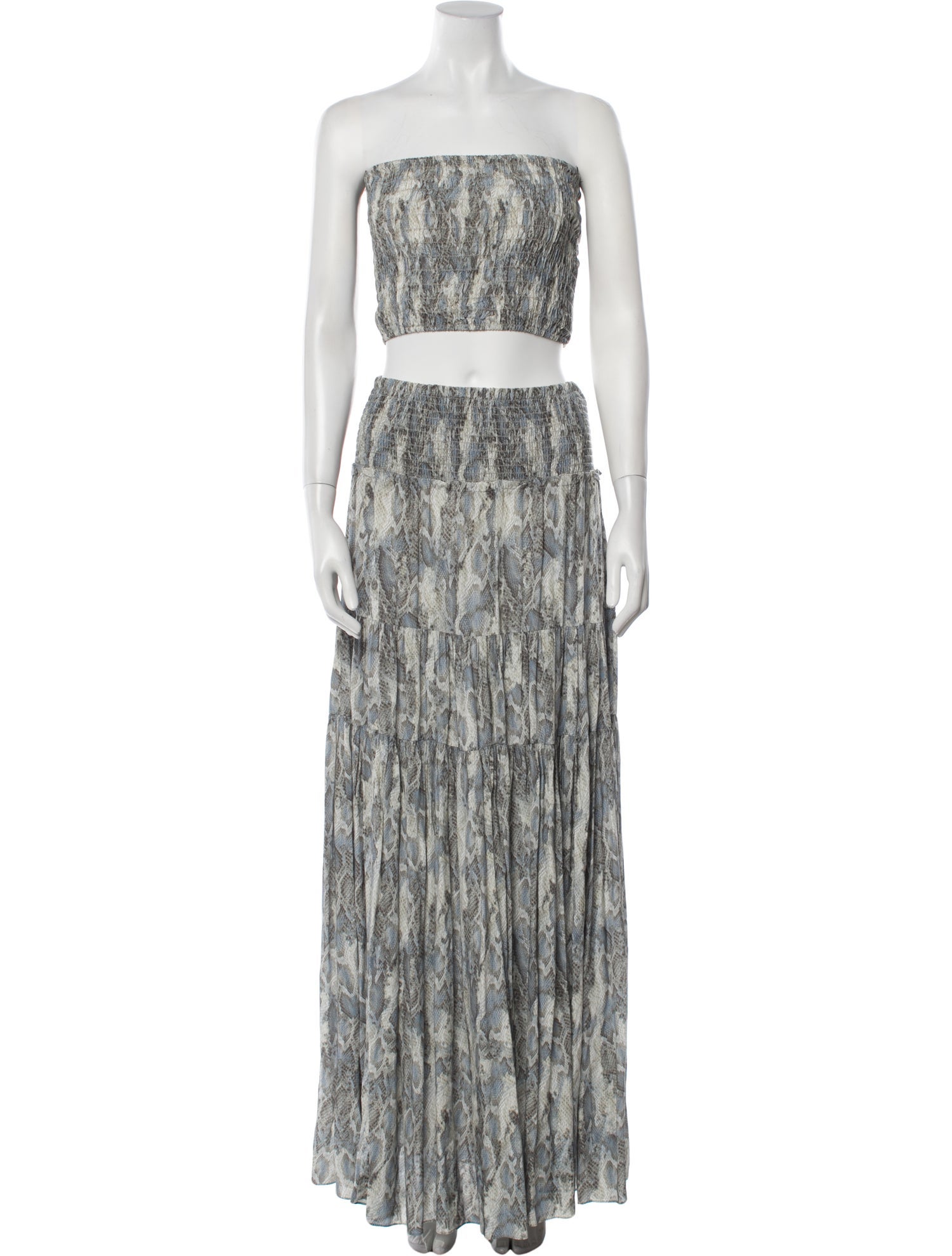 MISA Los Angeles Lace Pattern Skirt Set w/ Tags