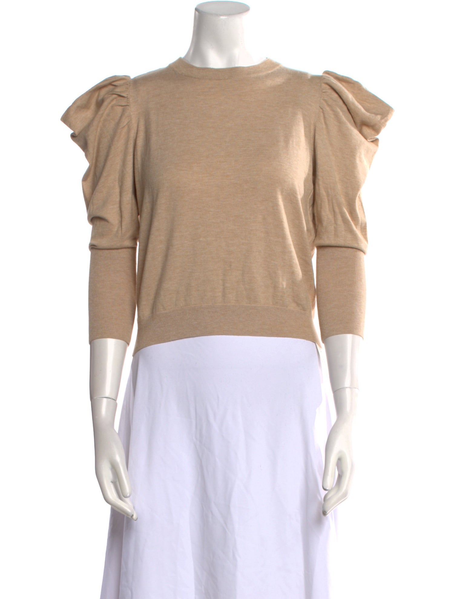 MISA Los Angeles Crew Neck Three-Quarter Sleeve Sweatshirt