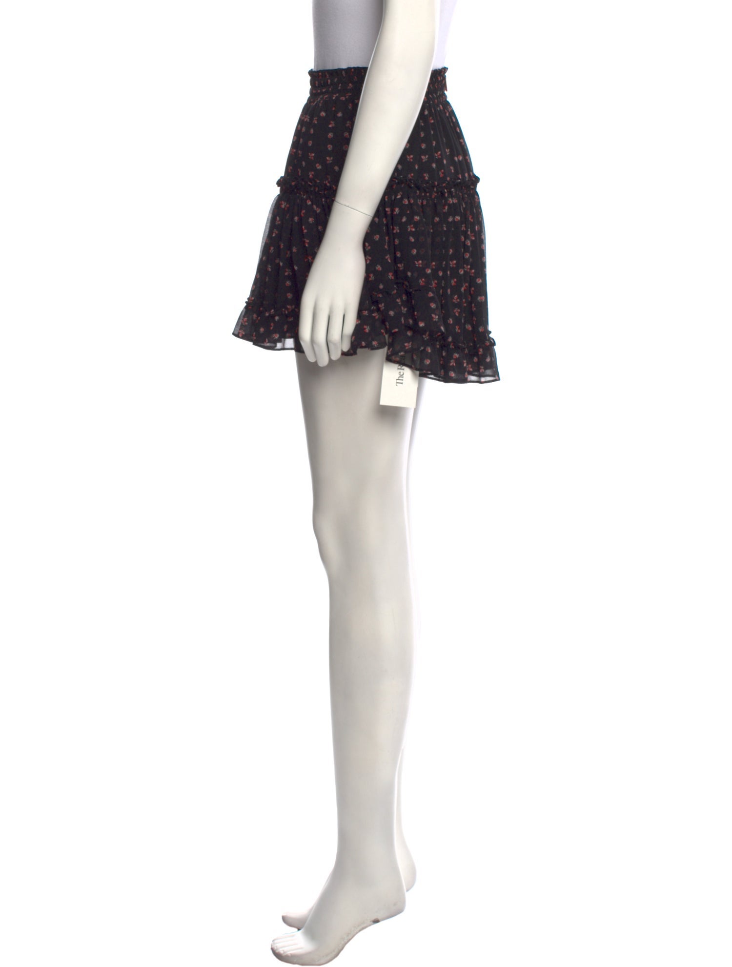 MISA Los Angeles Printed Mini Skirt