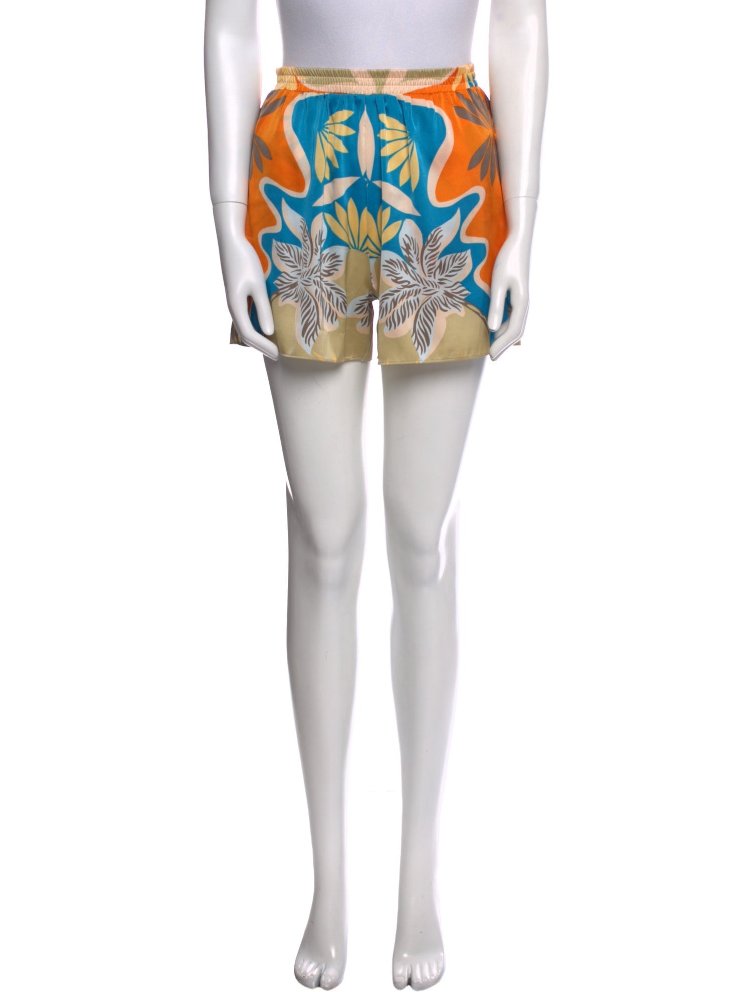 MISA Los Angeles Printed Mini Shorts