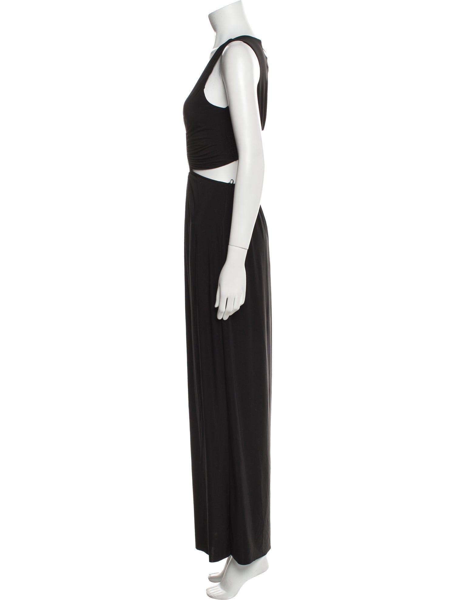 MISA Los Angeles V-Neck Long Dress w/ Tags