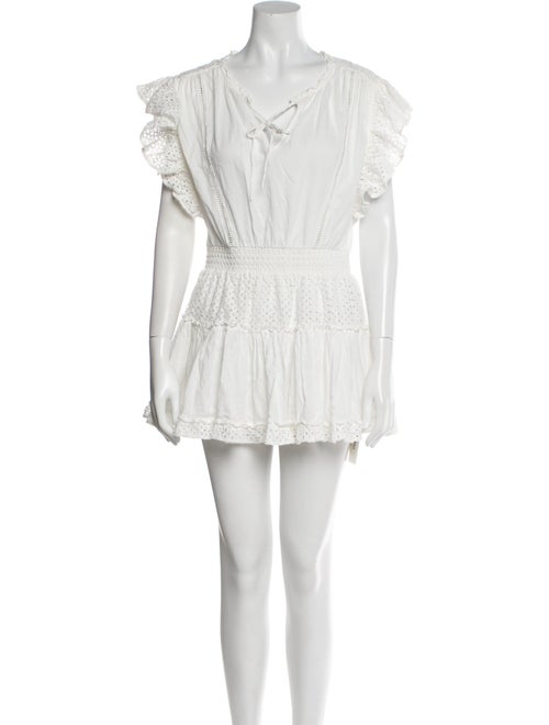 MISA Los Angeles V-Neck Mini Dress