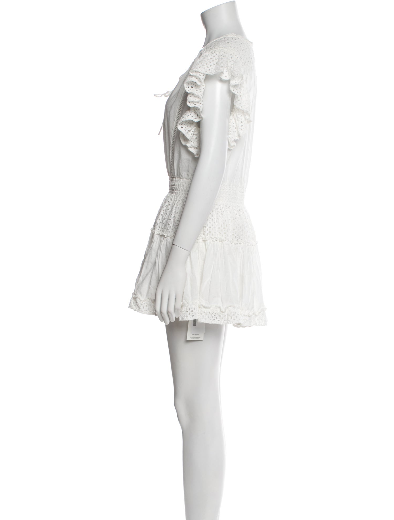 MISA Los Angeles V-Neck Mini Dress