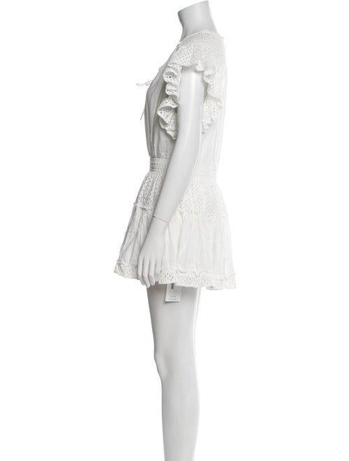 MISA Los Angeles V-Neck Mini Dress