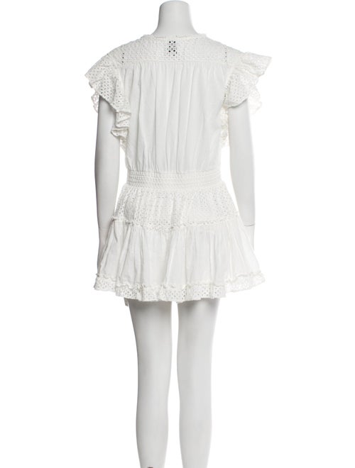 MISA Los Angeles V-Neck Mini Dress