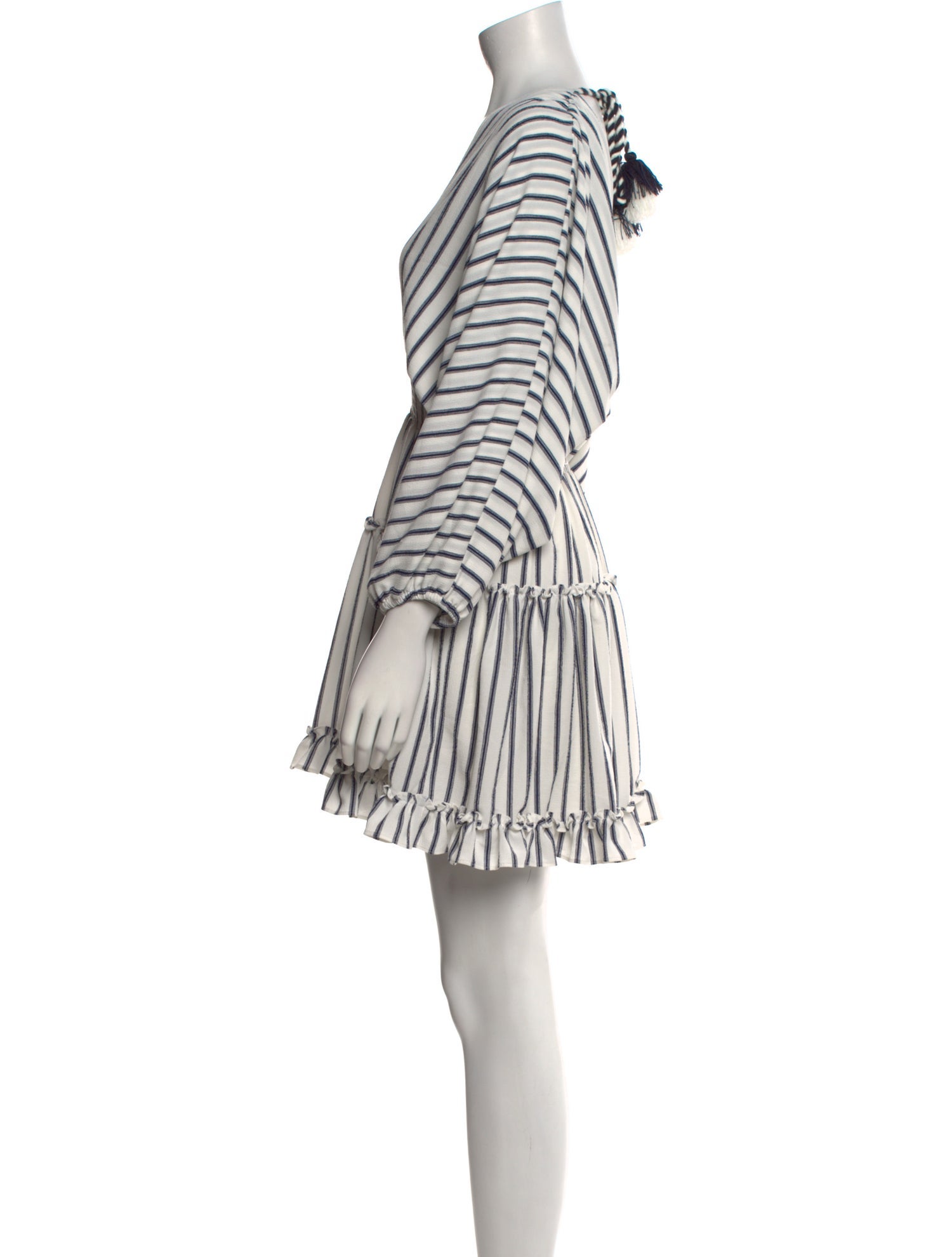 MISA Los Angeles Striped Mini Dress