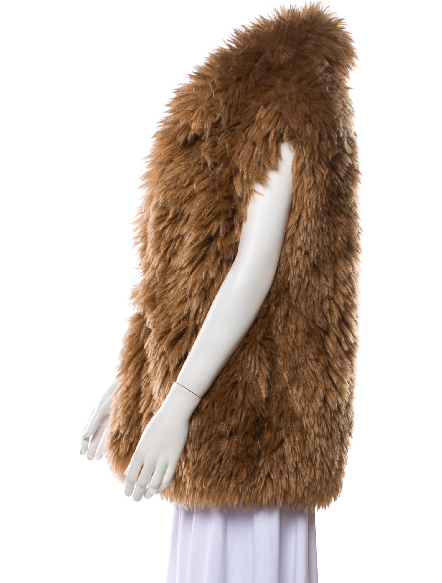 MISA Los Angeles Faux Fur Vest