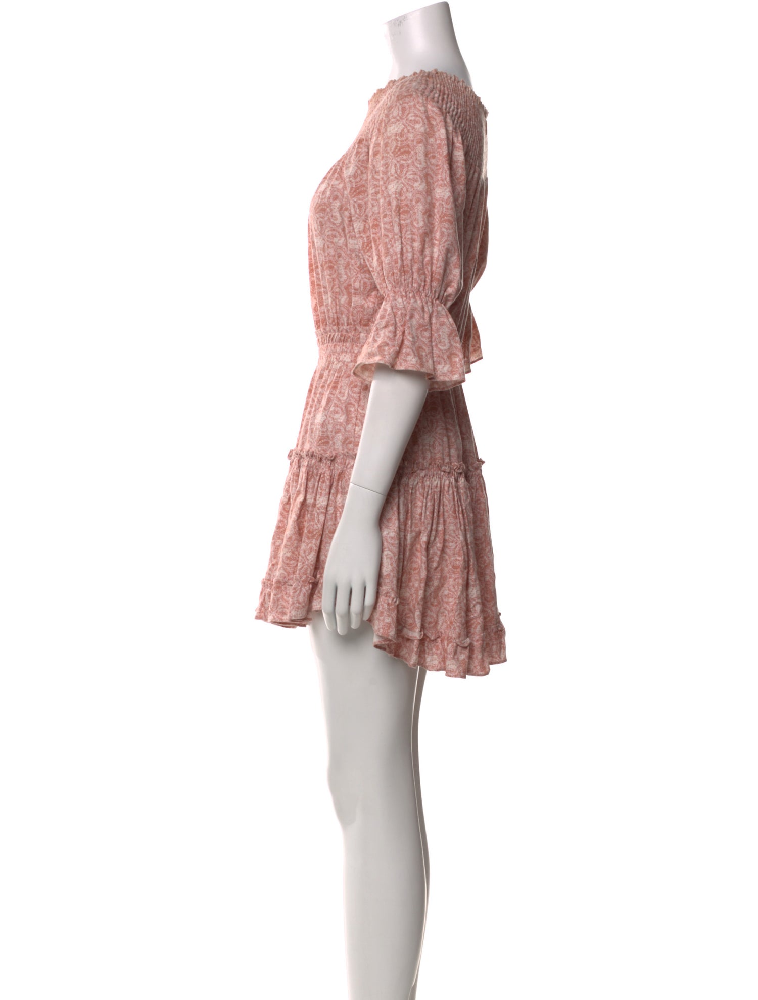 MISA Los Angeles Printed Mini Dress